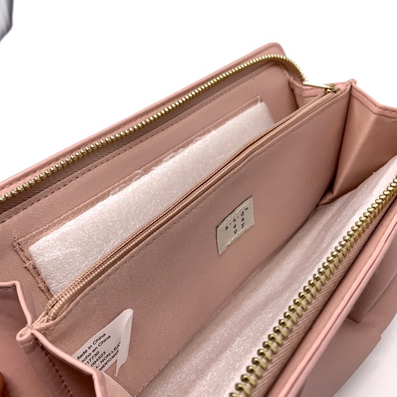 and Bowtie Wallet Zipper Pink - Picture 5 of 7